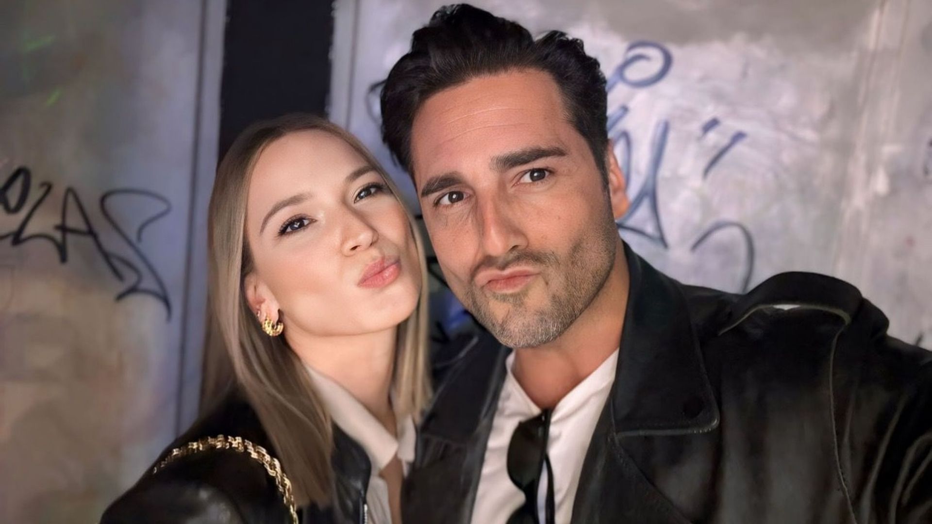 David Bustamante y Yana Olina