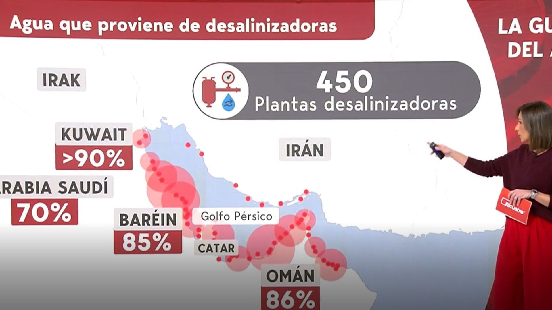 Desalinizadoras en el Golfo
