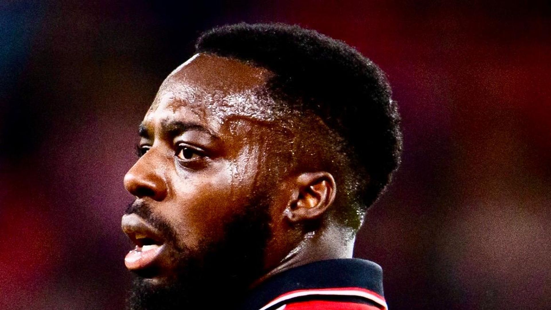 El capitán Iñaki Williams en un partido jugado en San Mamés