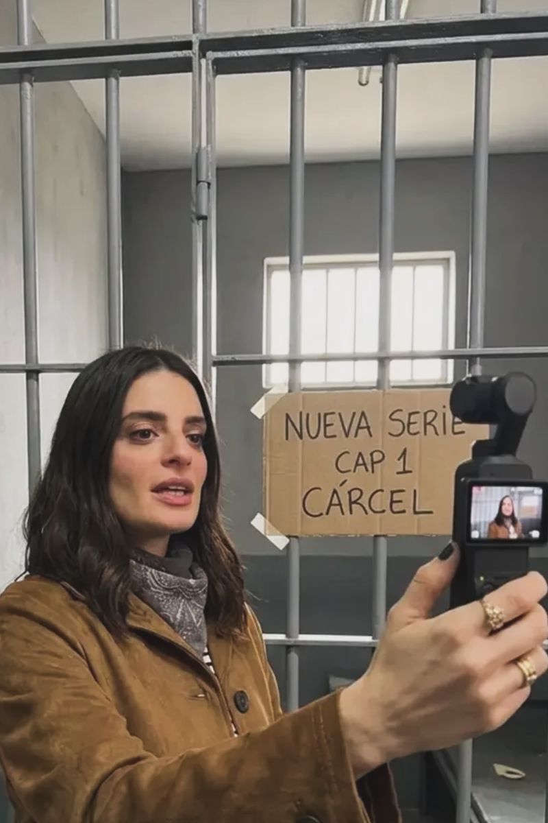 El montaje que hecho Susana Molina al recibir la carta