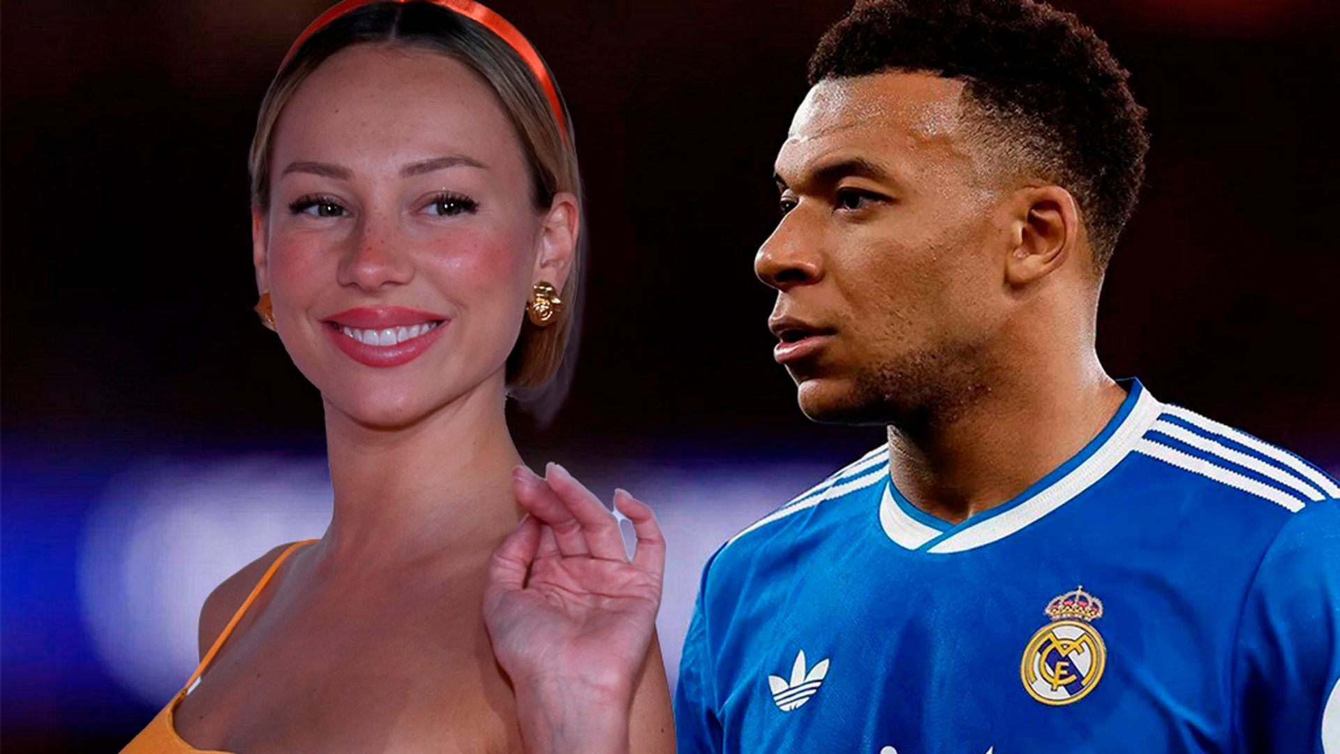 Ester Expósito y Kylian Mbappé