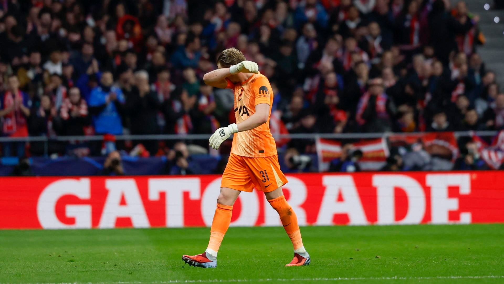 Kinsky después de su error en el Metropolitano