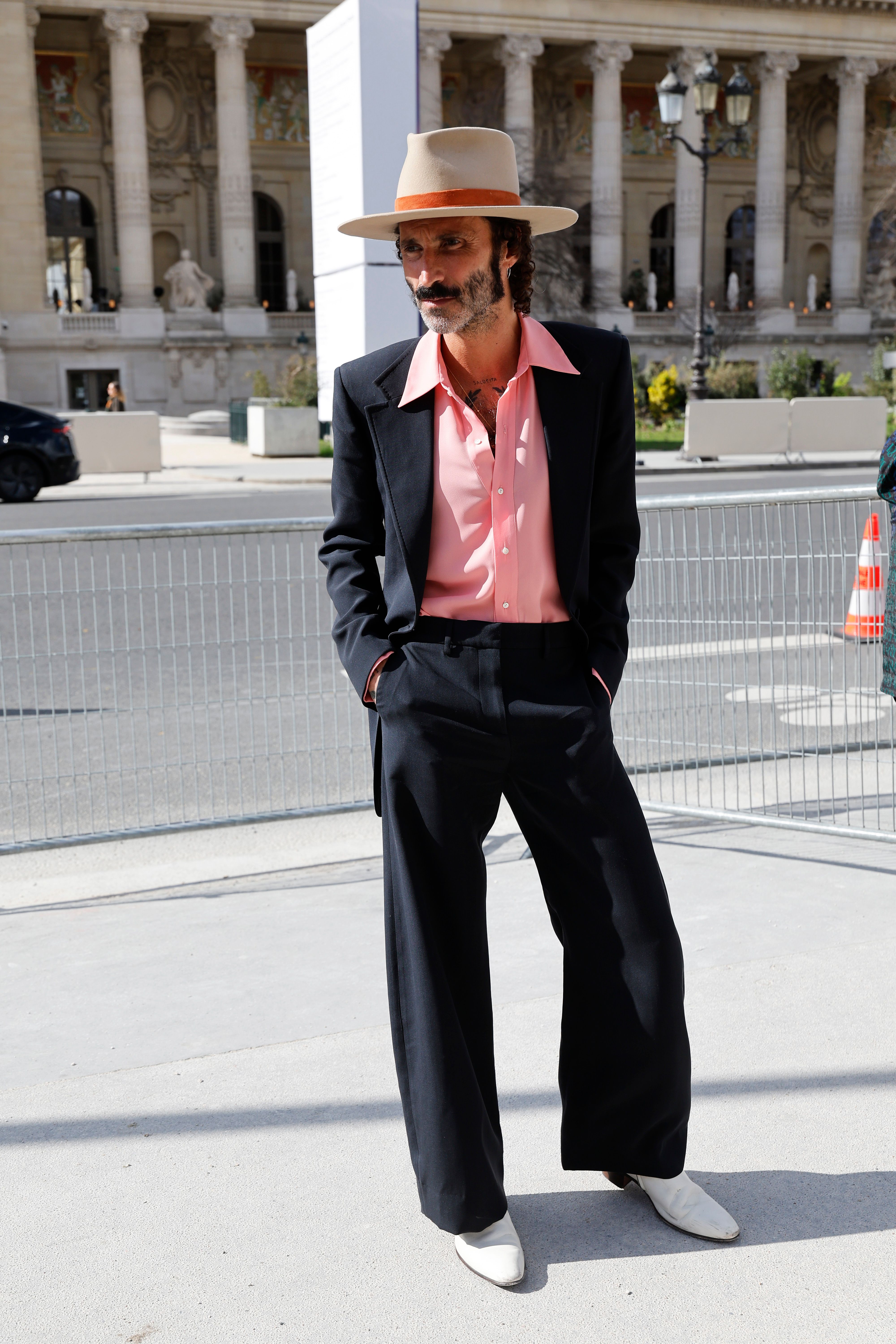 Leiva, en el desfile de Gabriela Hearst