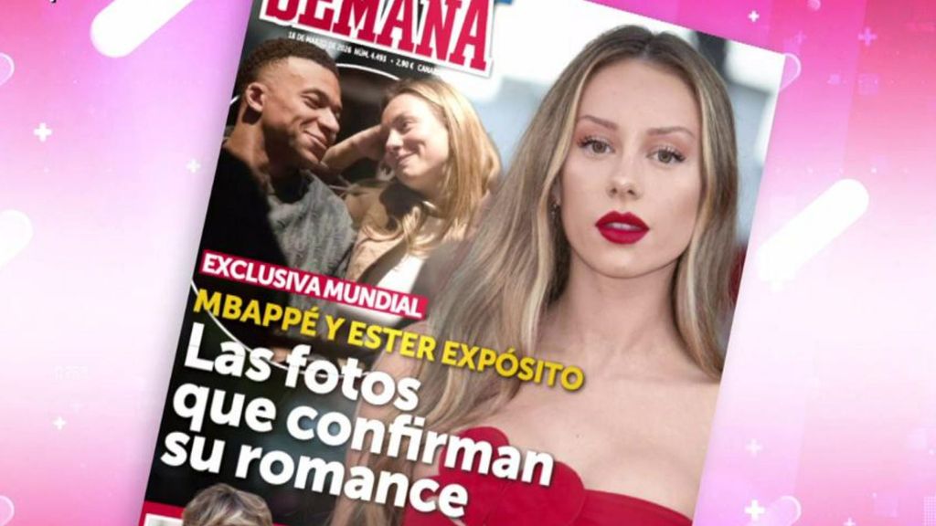 Imágenes inéditas de Ester Expósito y Kylian Mbappé: "Dejan claro que entre ellos hay un romance"