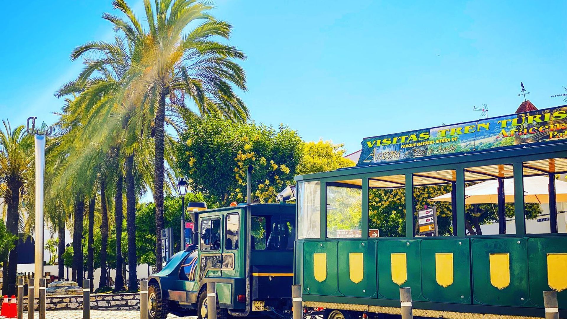 Tren turístico de Aracena, en Huelva