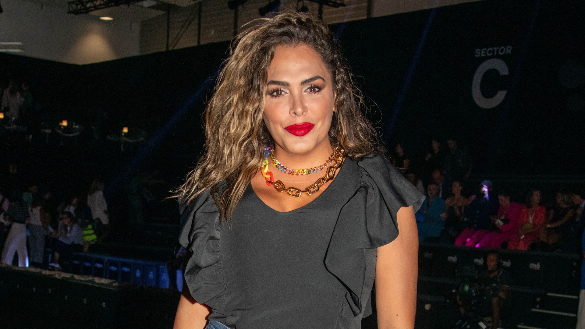 Amor Romeira en un evento