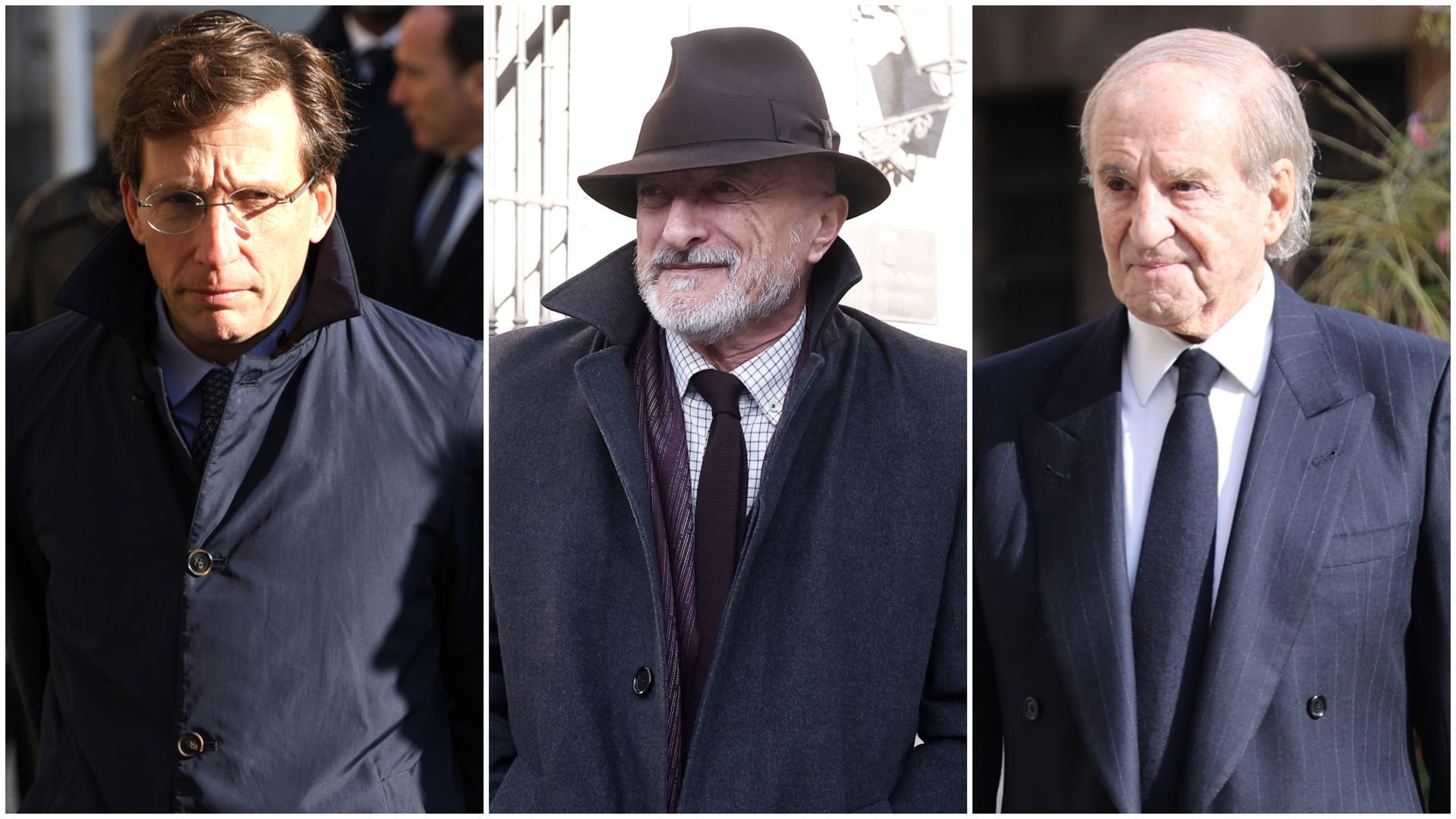 José Luis Martínez-Almeida, Arturo Pérez-Reverte y José María García