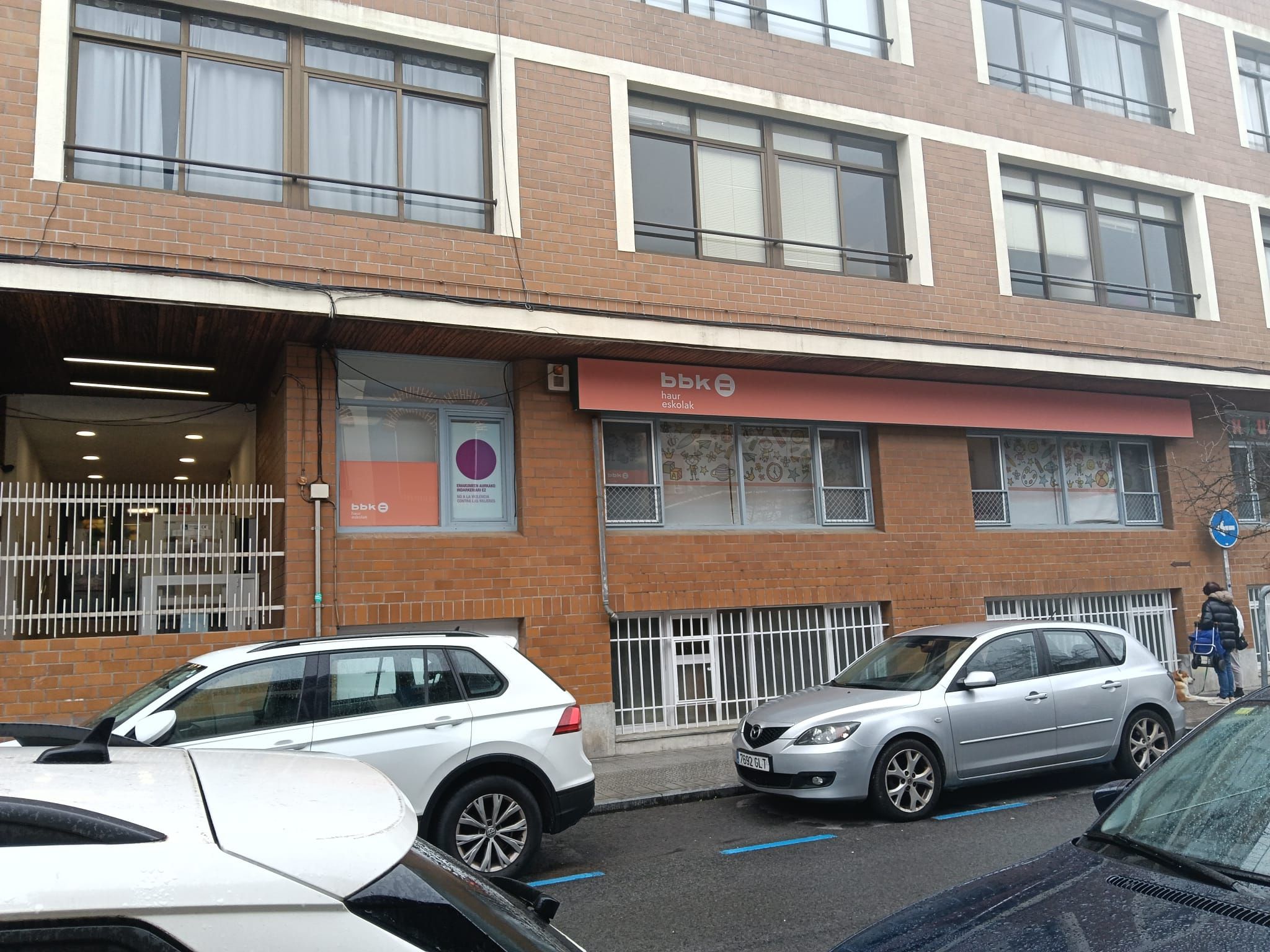 La guardería, gestionada por la Fundación BBK y ubicada en Romo