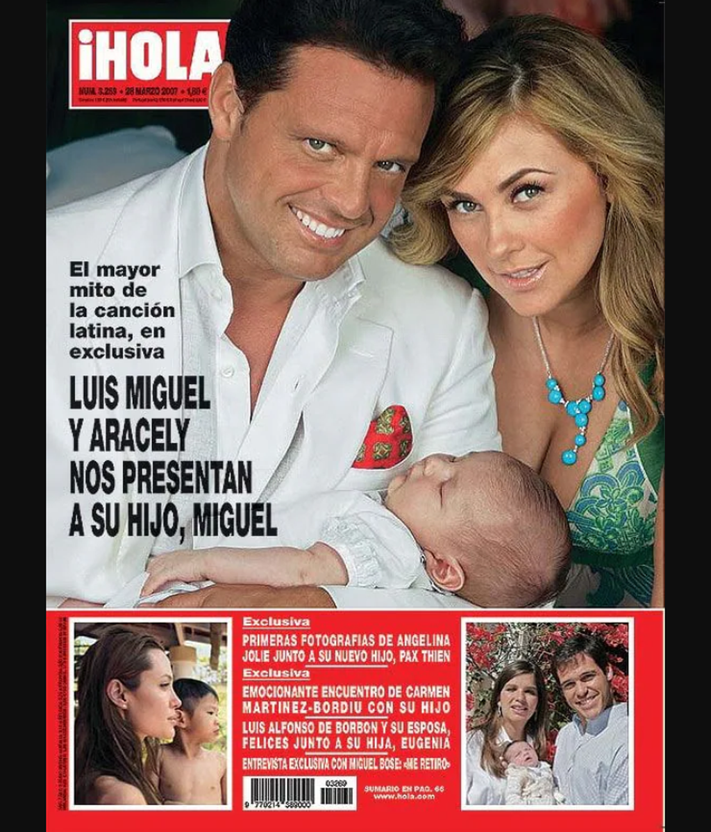 La portada de la revista ¡HOLA!
