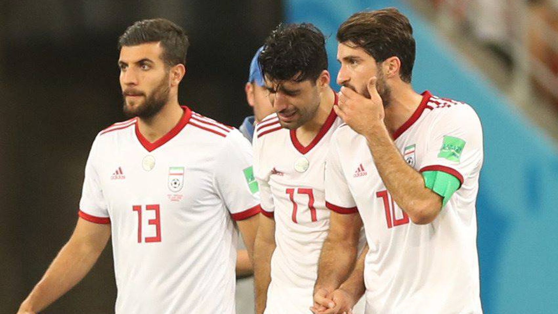 La Selección de Irán tras su última eliminación en un Mundial
