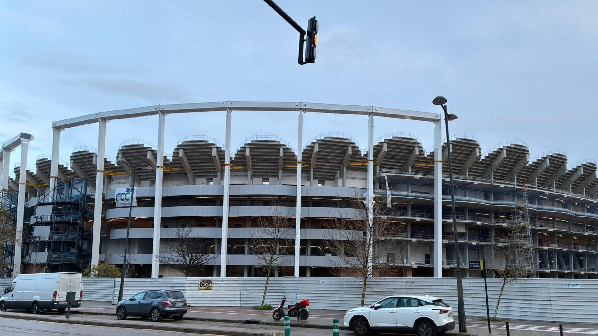 Nou Mestalla en marzo de 2026