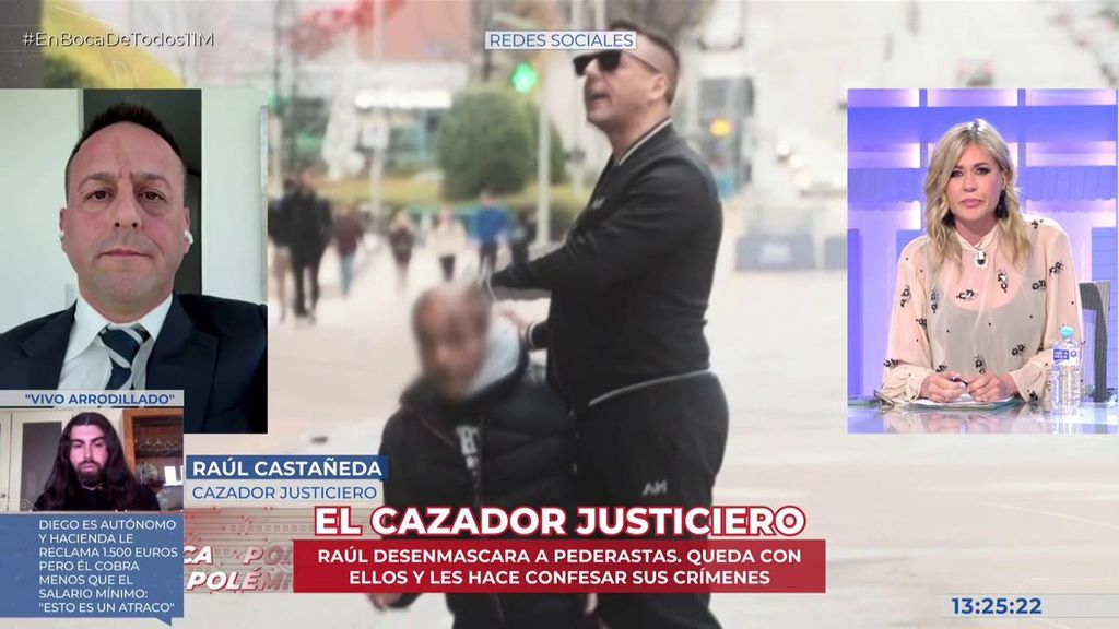 Raúl Castañeda, el cazador justiciero de pederastas: “Revisad el teléfono de vuestros hijos”