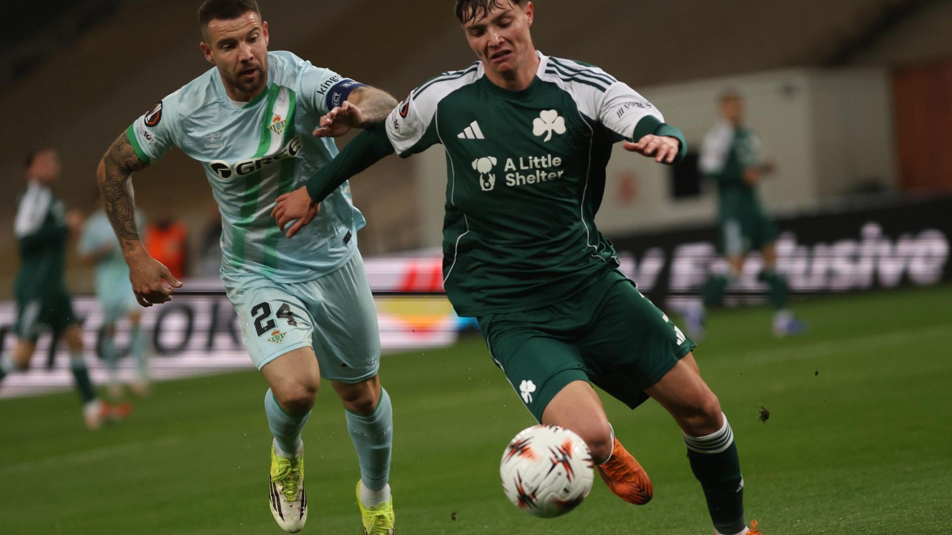 Aitor Ruibal, ante el Panathinaikos