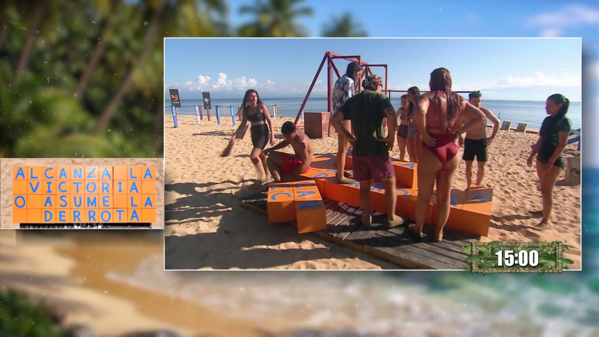 Caos en Playa Derrota durante el primer juego de localización