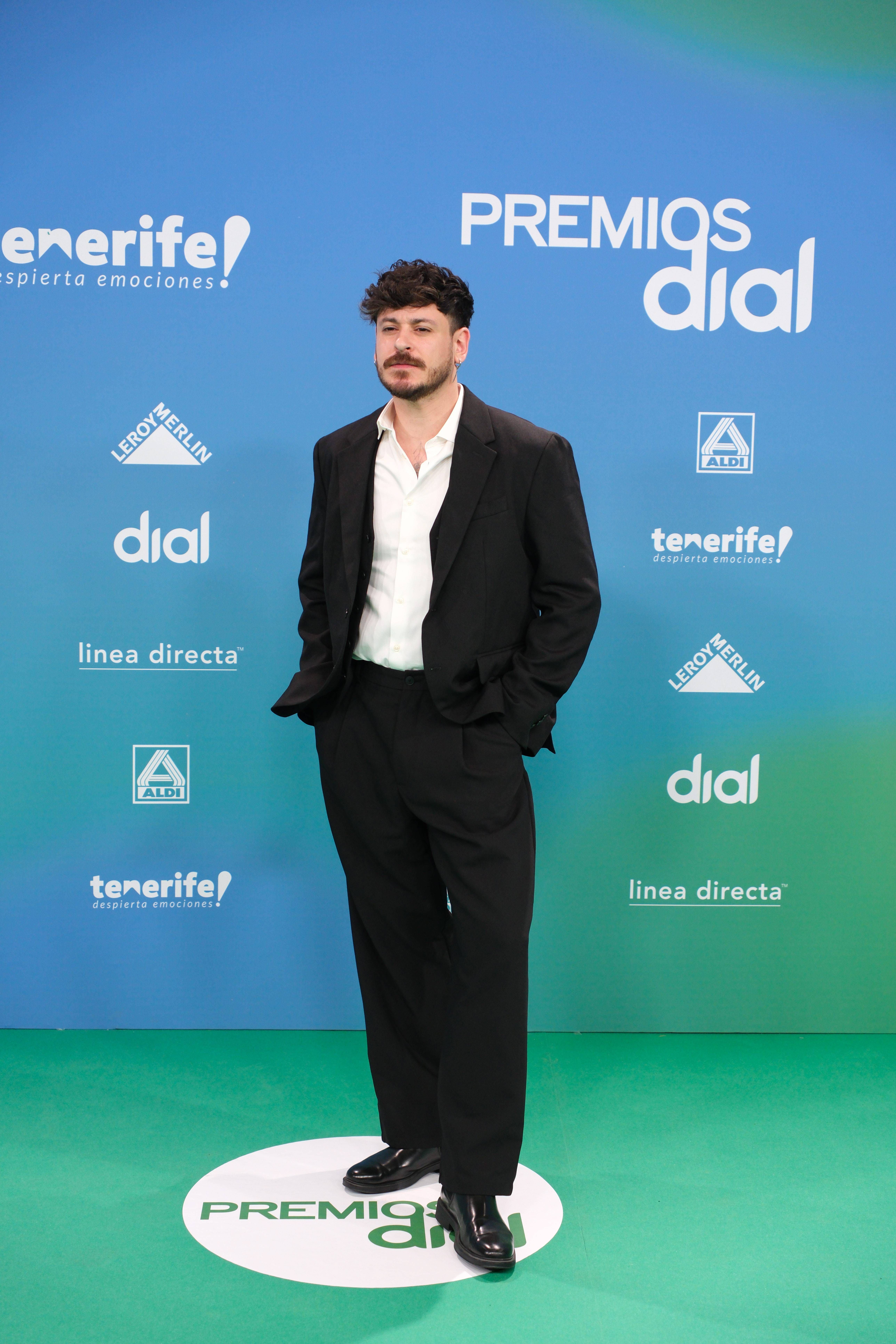 Cepeda, en la alfombra roja de los Premios Dial