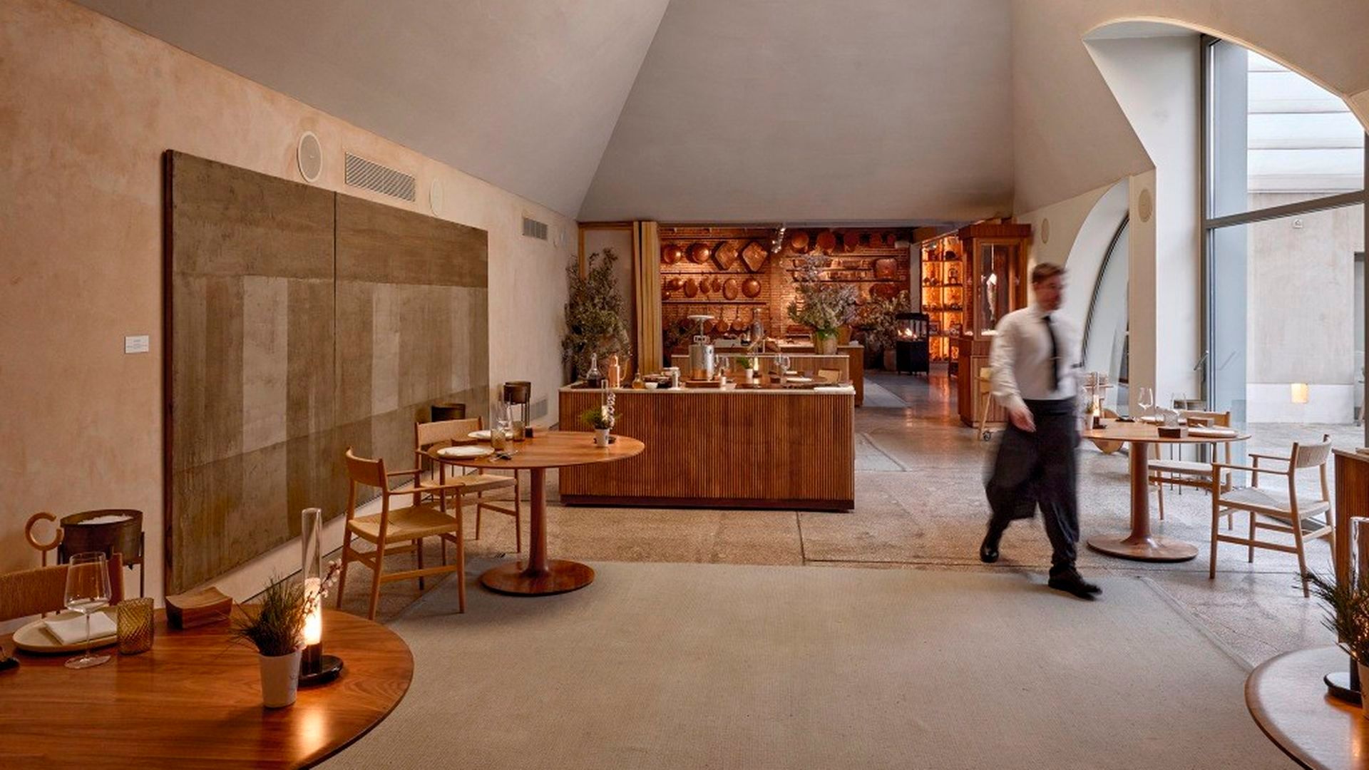 La sala de Desde 1911 antes de que arranque el servicio