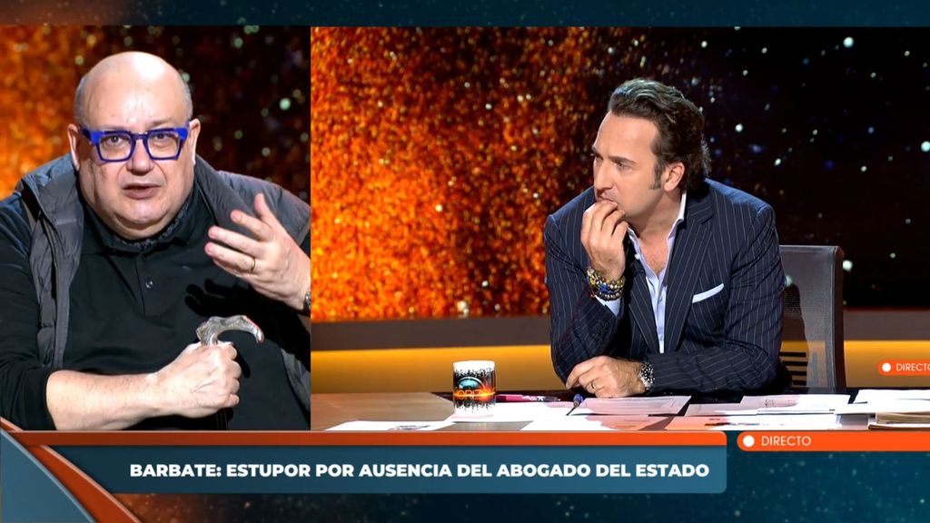 El gesto de Iker Jiménez con el que respalda la indignación de Miquel Giménez con la Abogacía del Estado: "Siempre lo llevo conmigo"