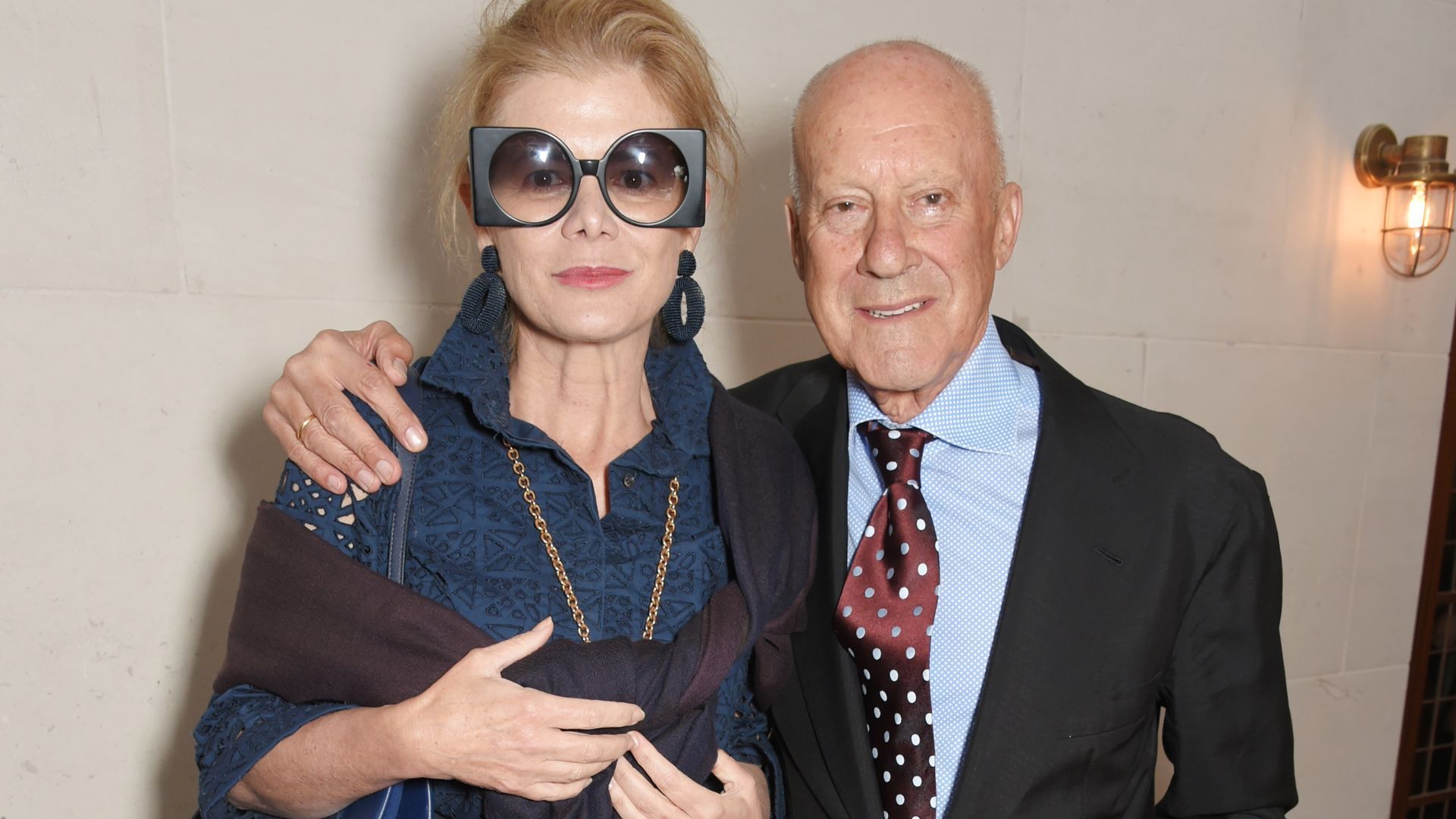 Elena Ochoa y Norman Foster