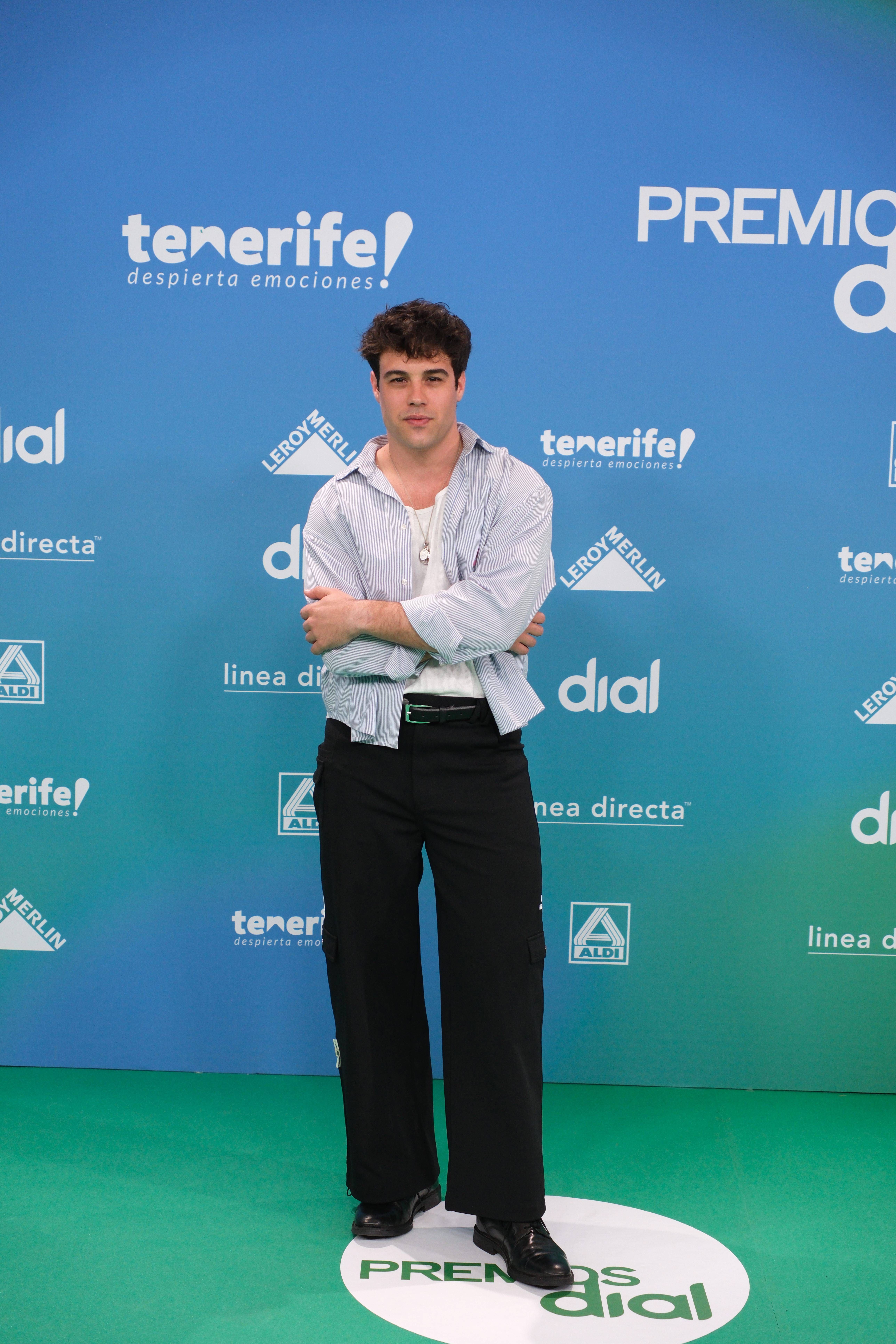 Ignacio Serrano, en la alfombra roja de los Premios Dial