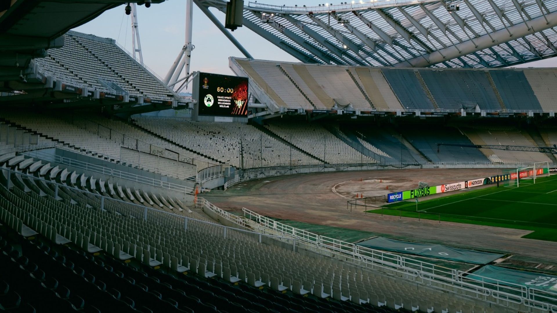 El estadio Olímpico de Atenas acoge el choque