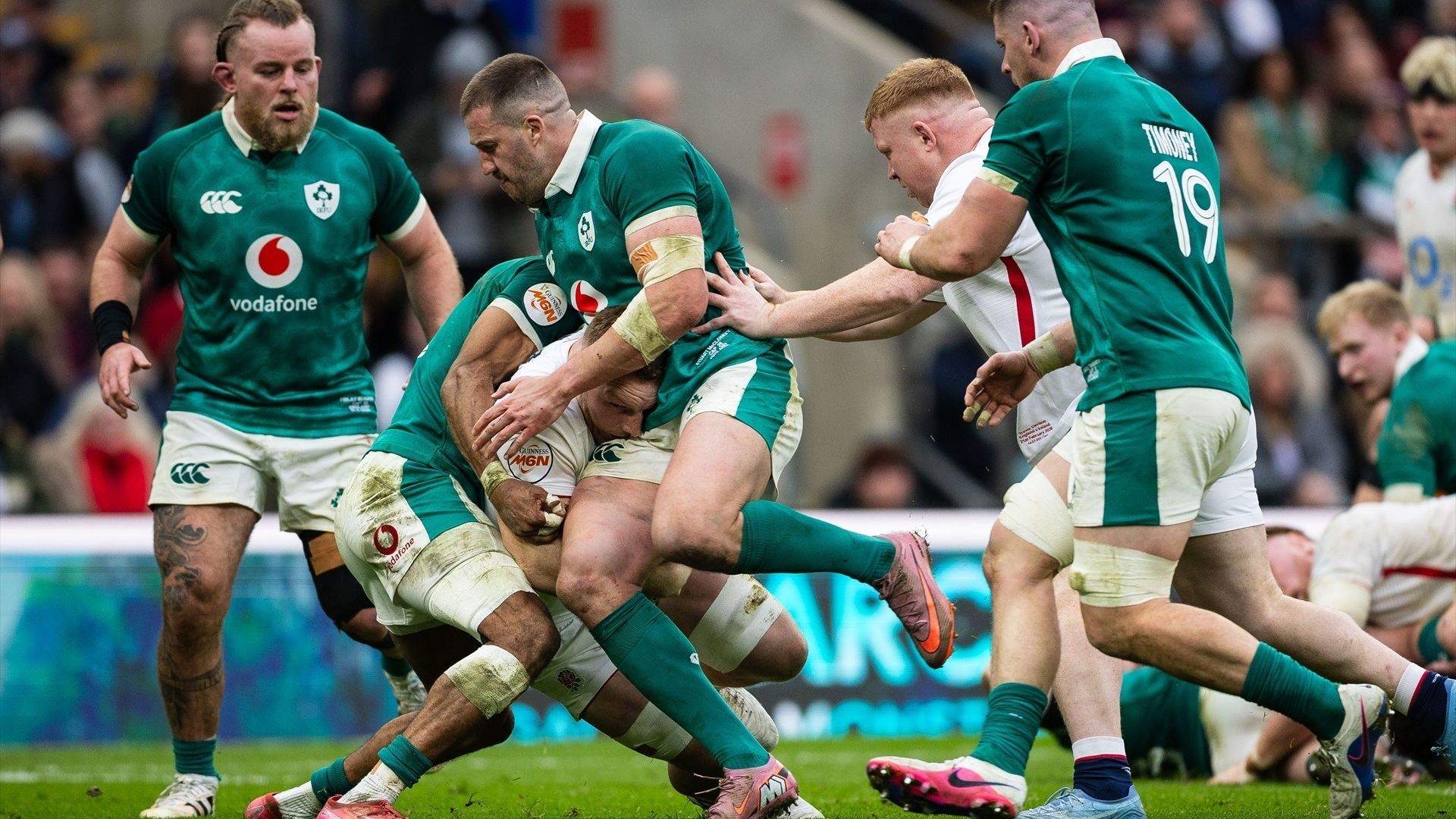 Iralanda es una de las candidatas al título en el VI Naciones de Rugby