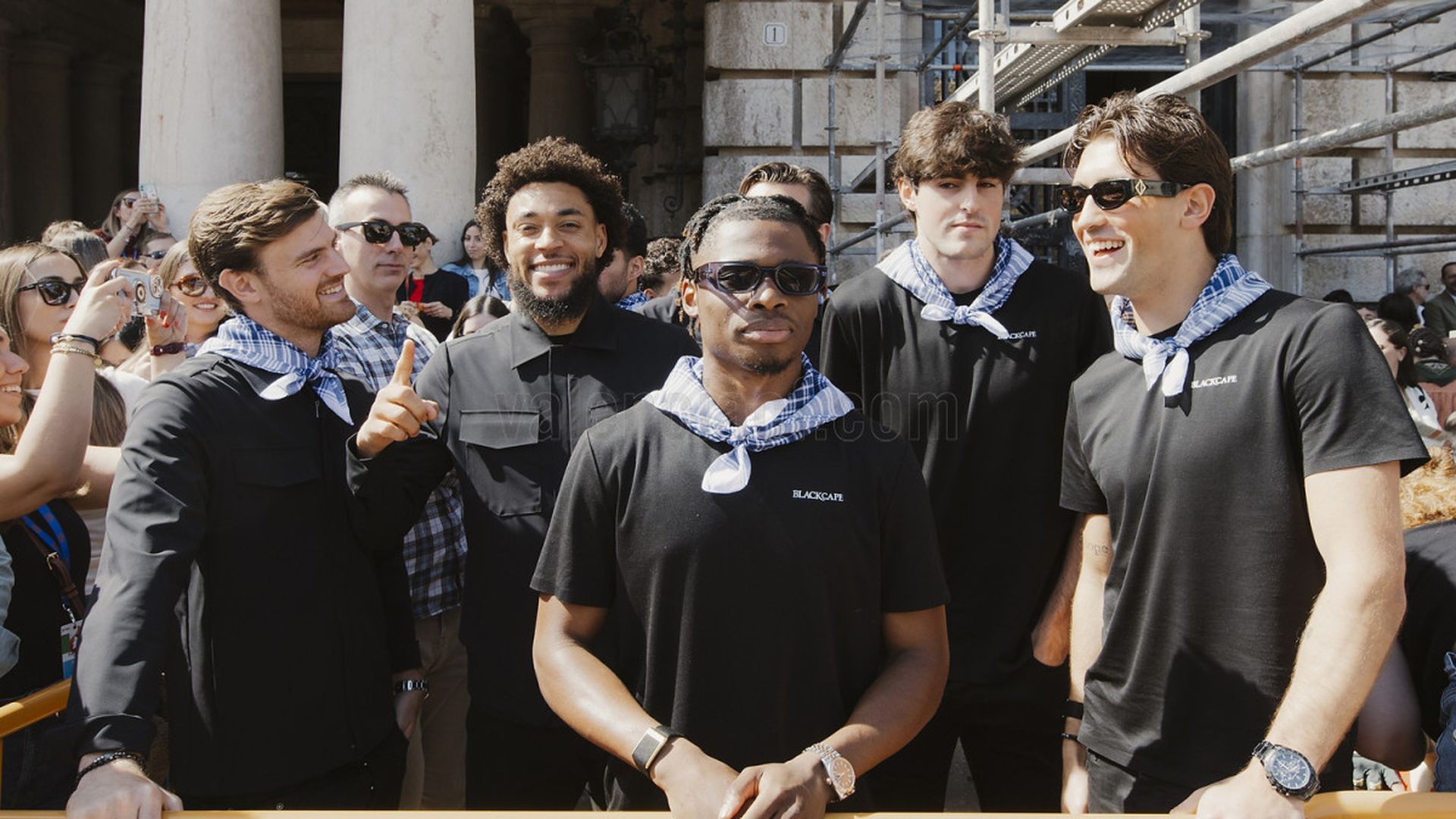Lucas Beltrán en la mascletá