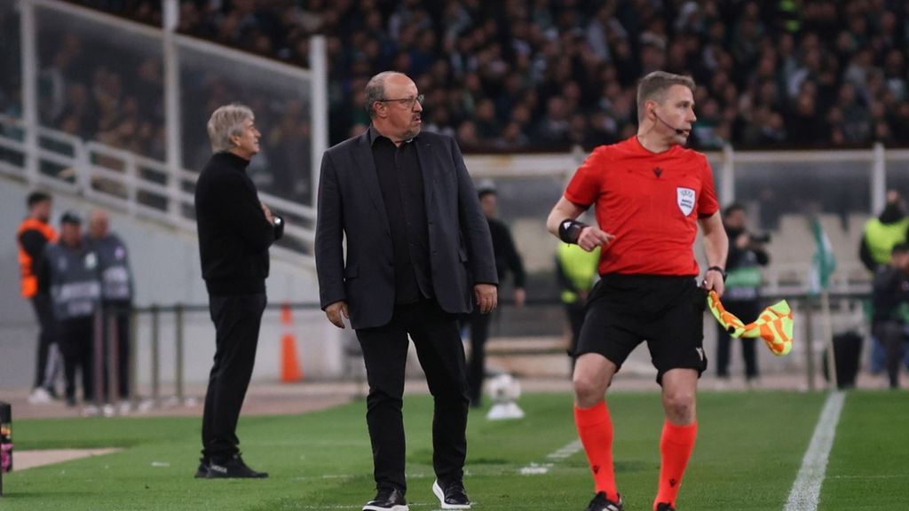 Manuel Pellegrini, en la rueda de prensa tras caer ante el Panathinaikos