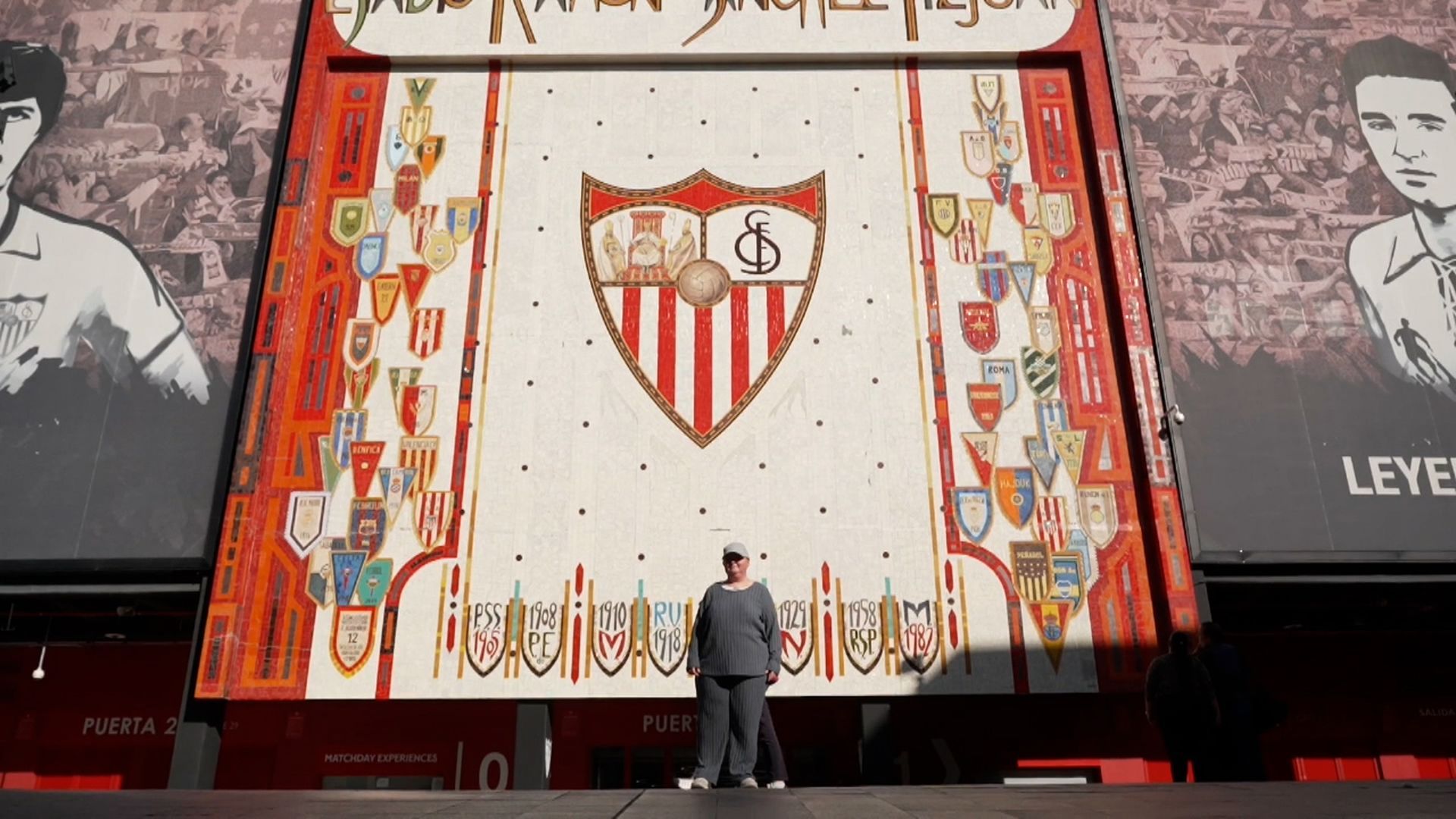 María del Mar, en el mosaico del Sánchez-Pizjuán