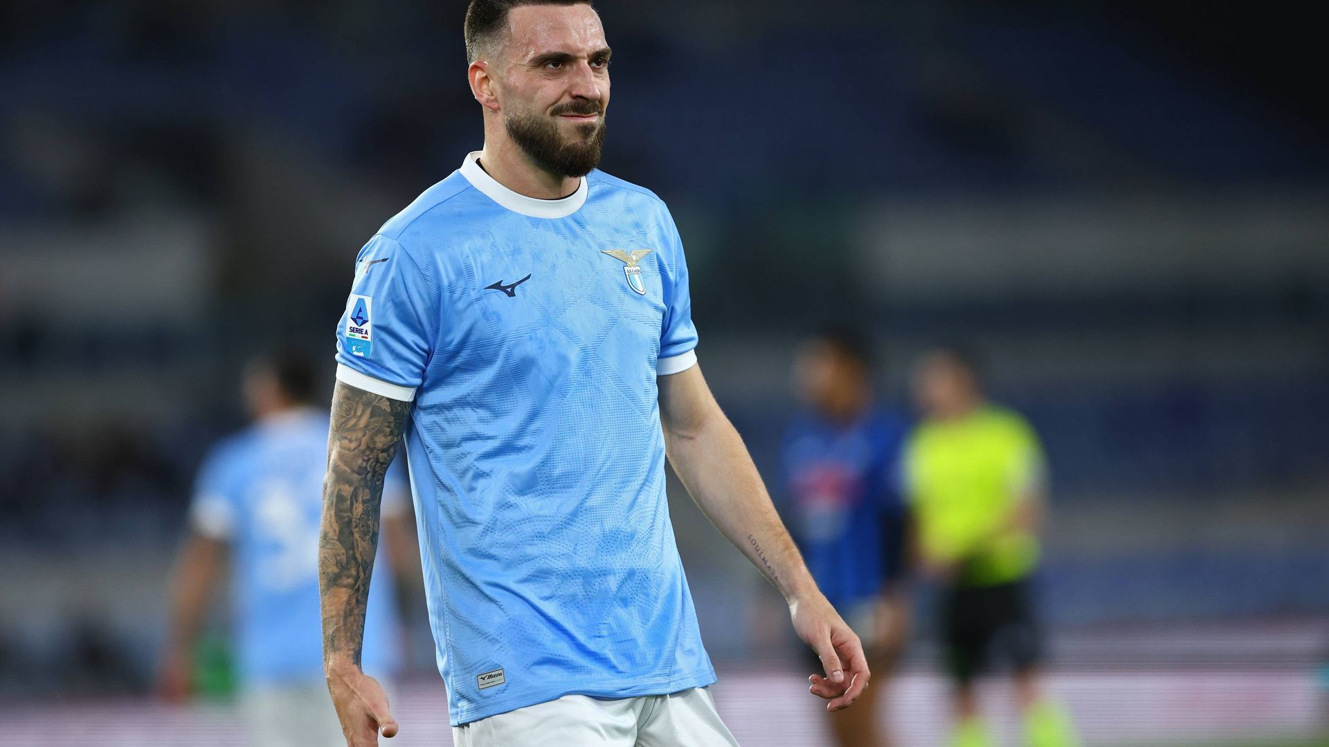 Mario Gila, jugador de la Lazio