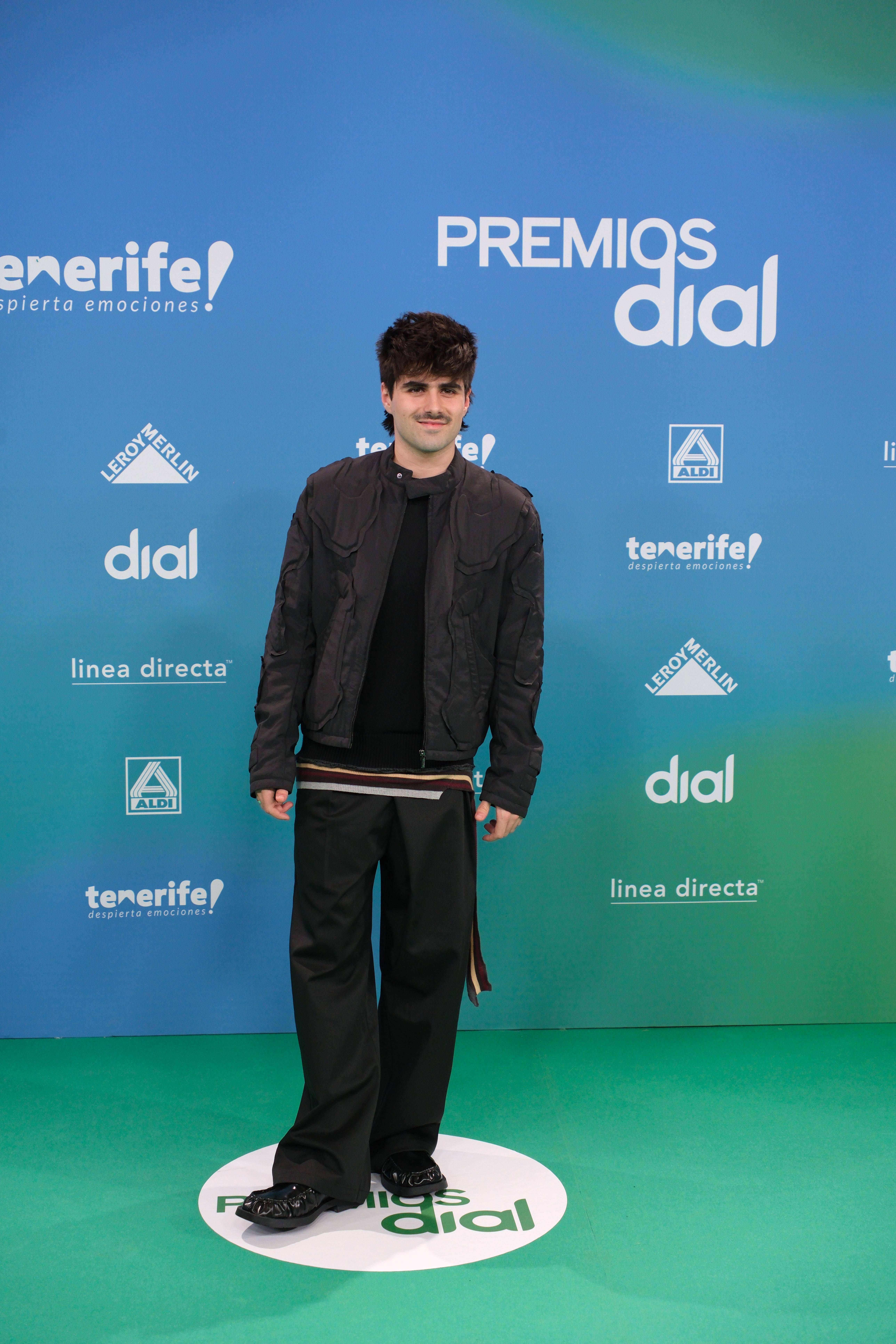 Martin Urrutia, en la alfombra roja de los Premios Dial