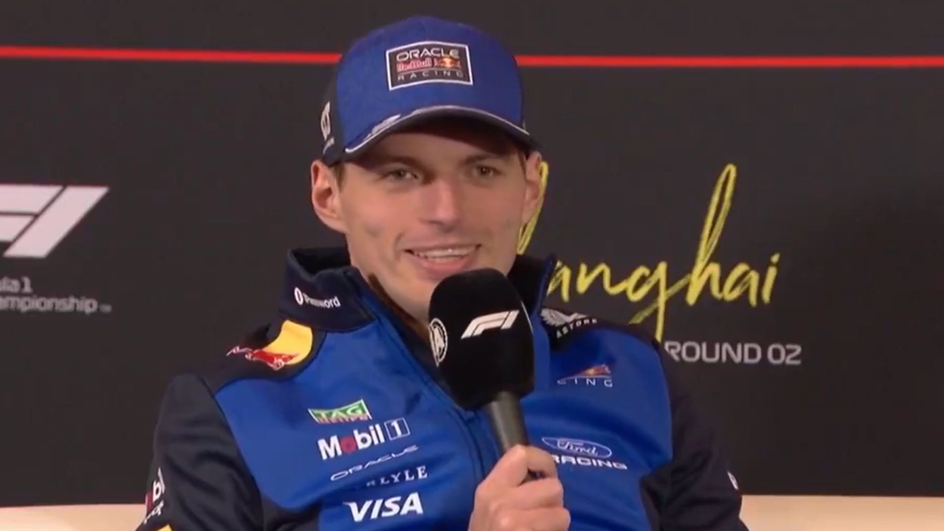 Max Verstappen, en el GP de China