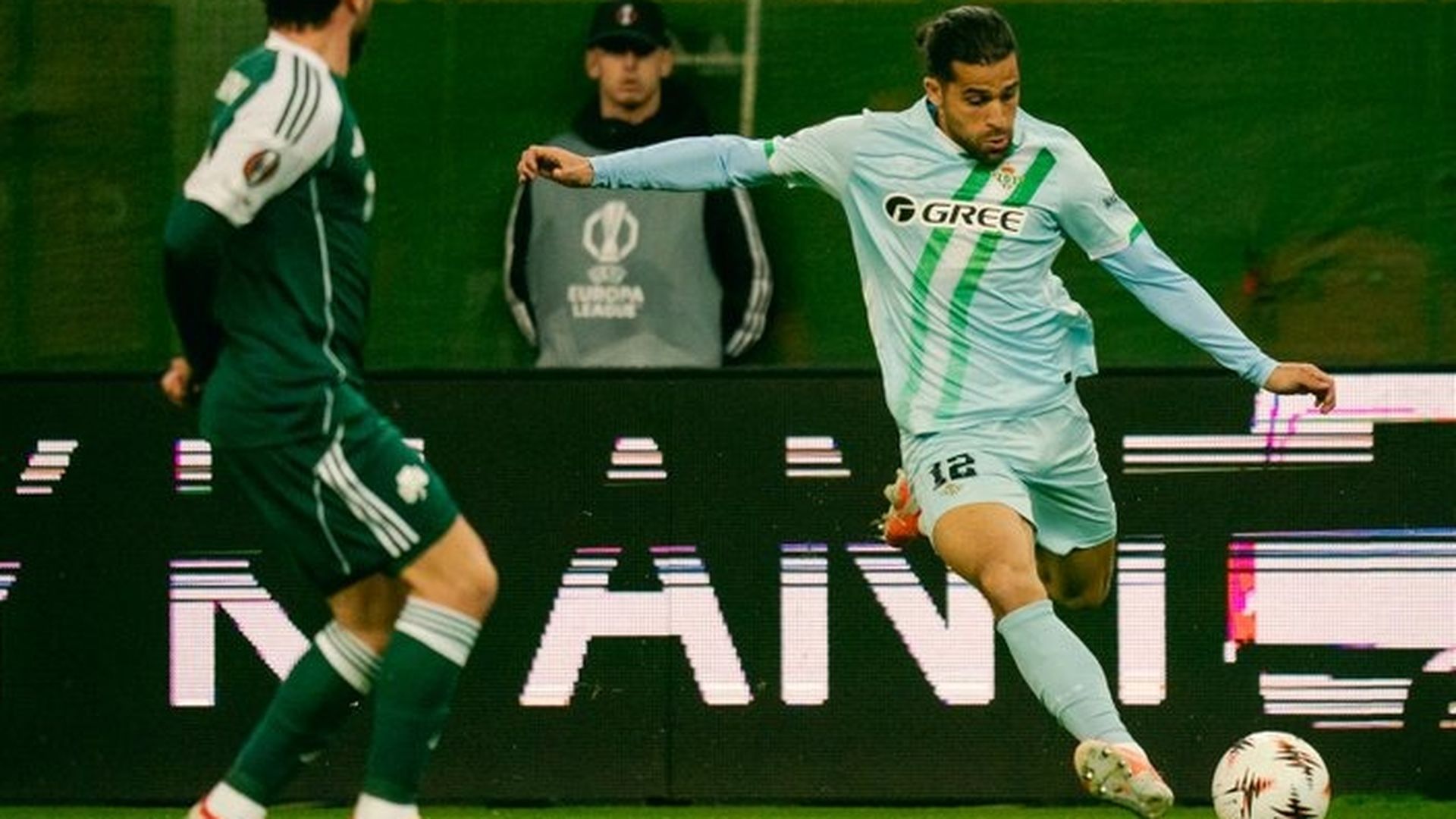Ricardo Rodríguez, en el Panathinaikos-Betis