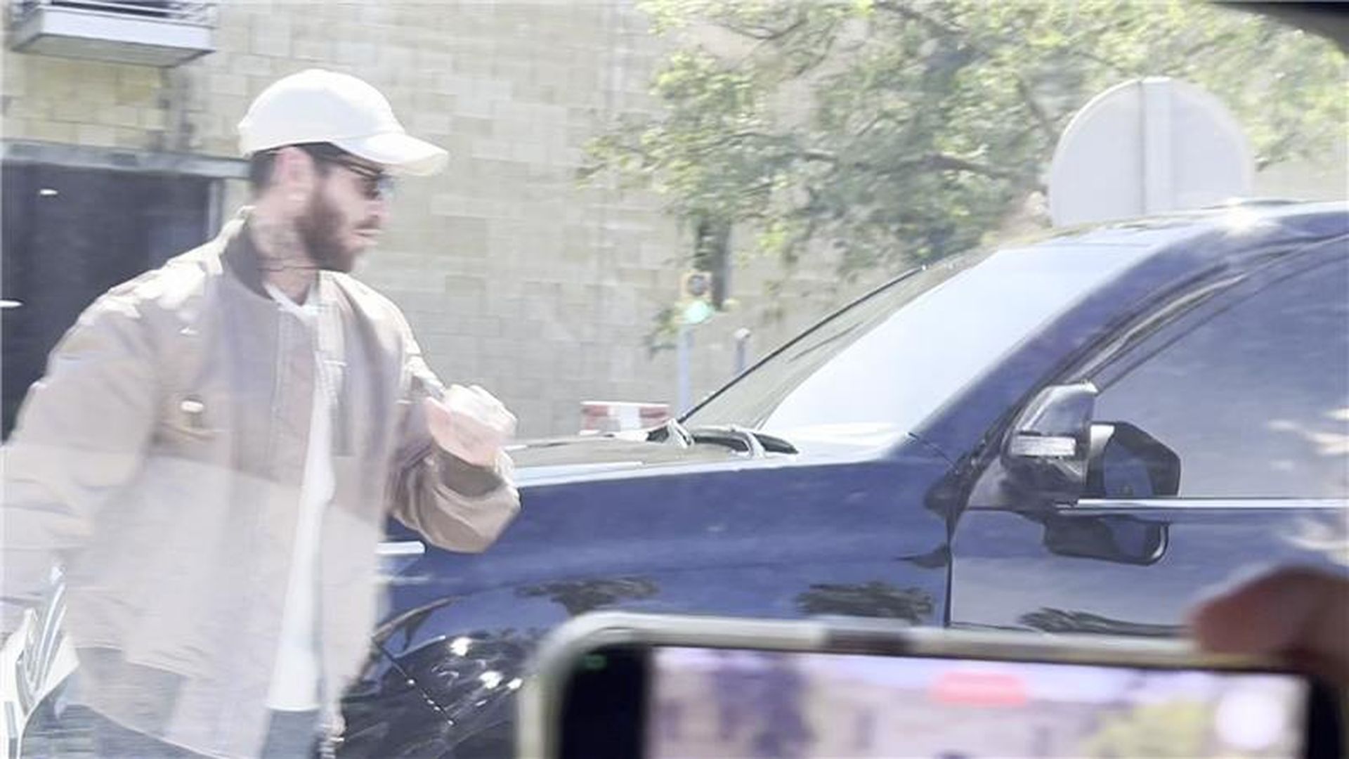 Sergio Ramos, llegando al aeropuerto de San Pablo en Sevilla