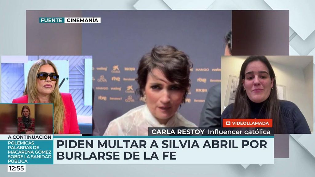 Influencer católica, sobre los comentarios de Silvia Abril en los Goya: “Es Él quien nos defiende a nosotros”