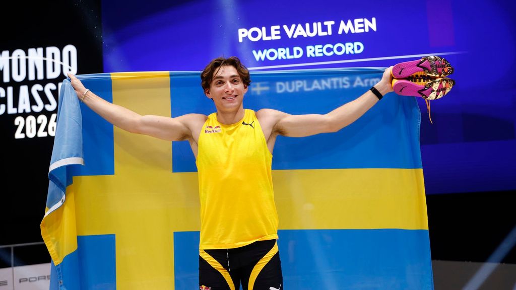 Armand Duplantis bate su propio récord con un salto de 6,31 metros