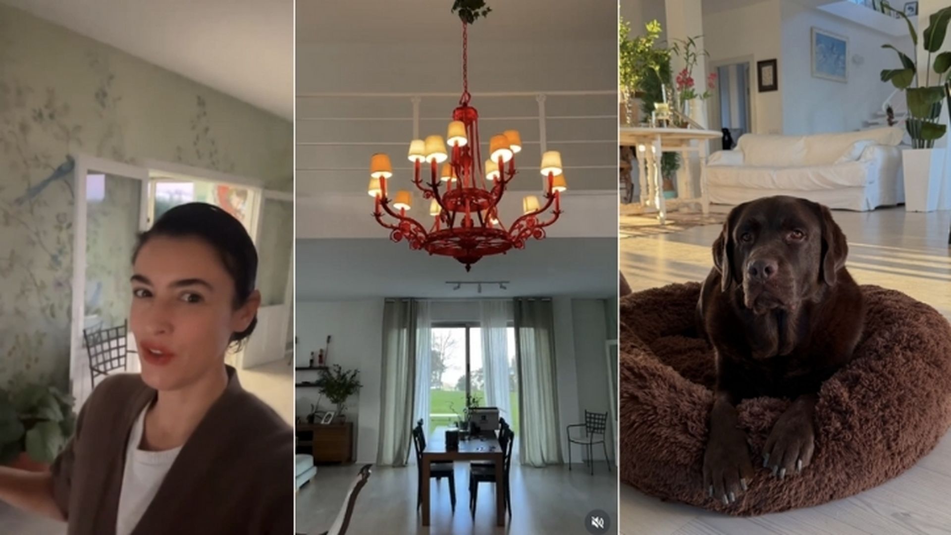 Blanca Romero suele publicar su casa en redes