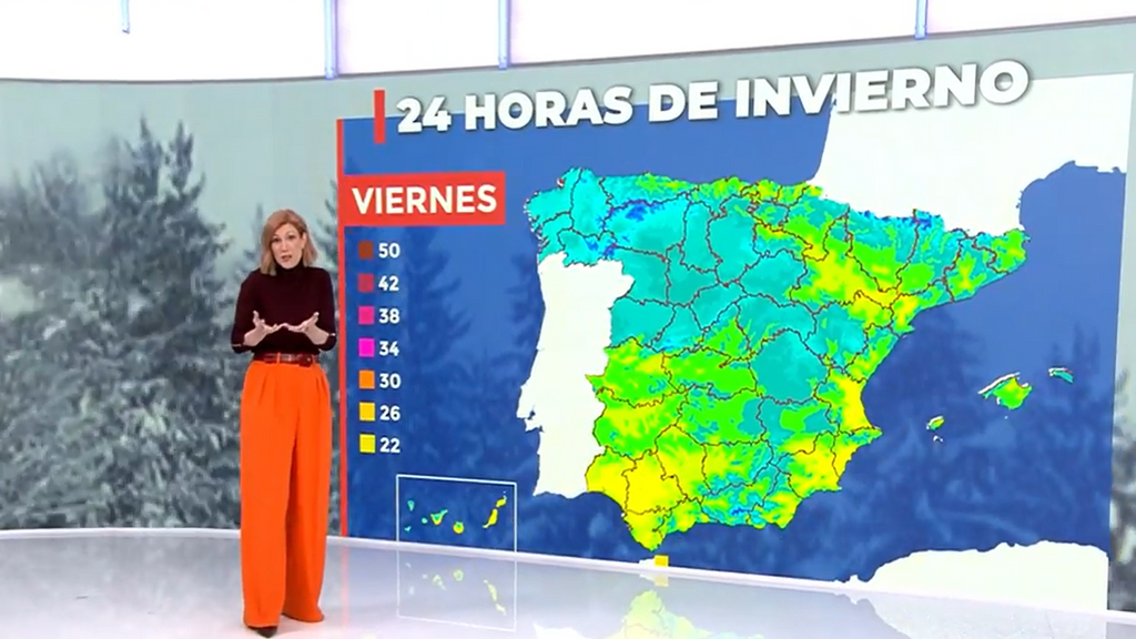 Último golpe del invierno antes de la primavera