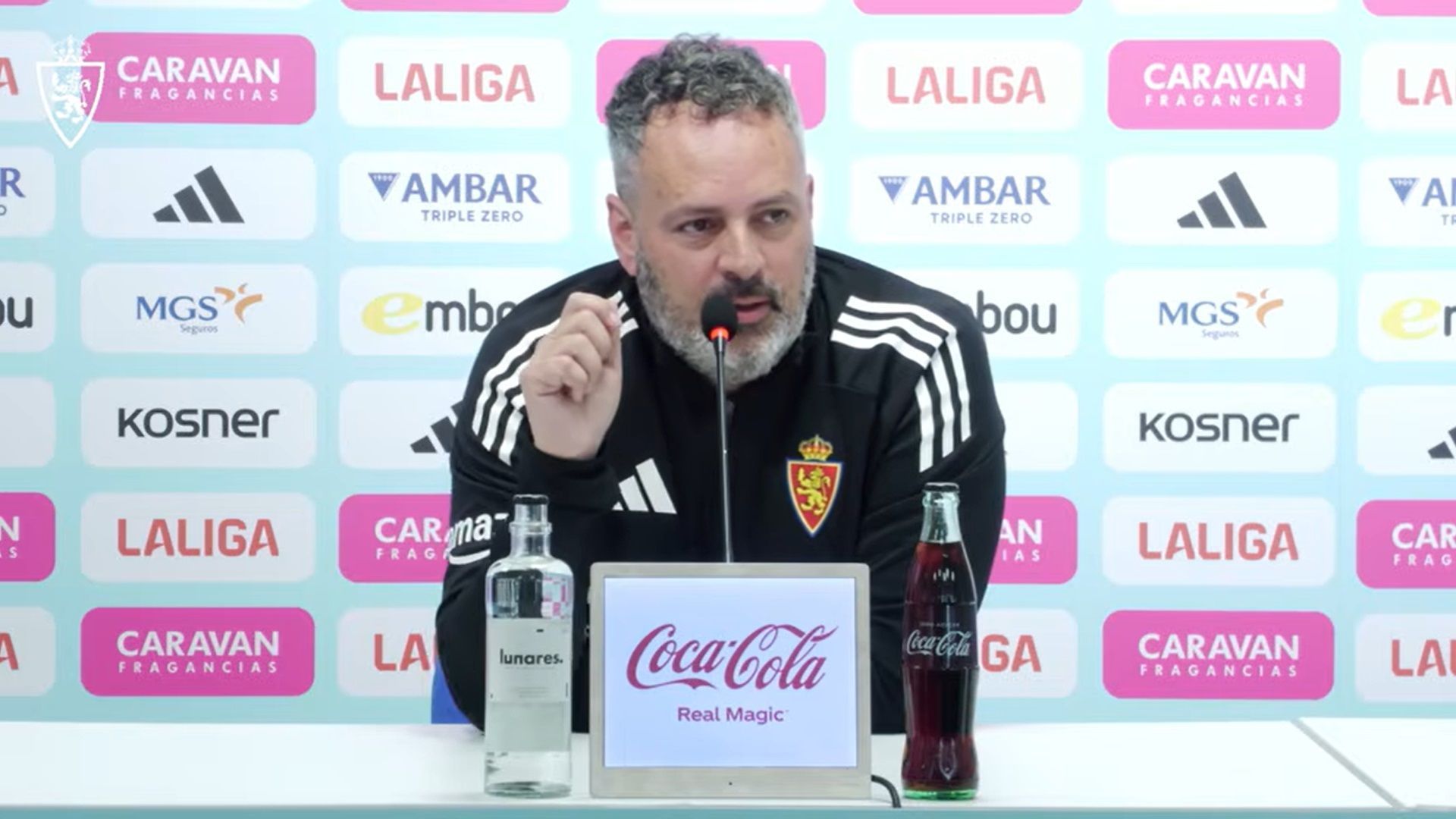 David Navarro, en rueda de prensa.