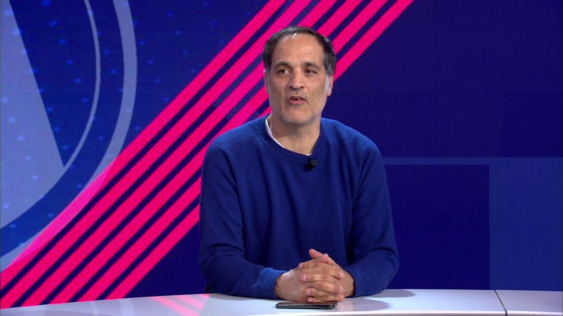 David Sánchez hablando de las elecciones del Barcelona