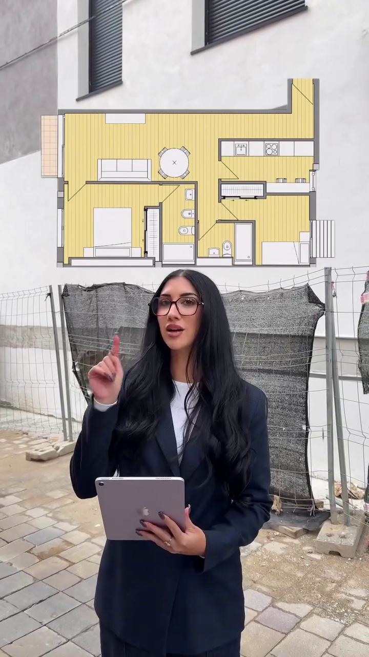 El plano de la casa de Naomi Asensi