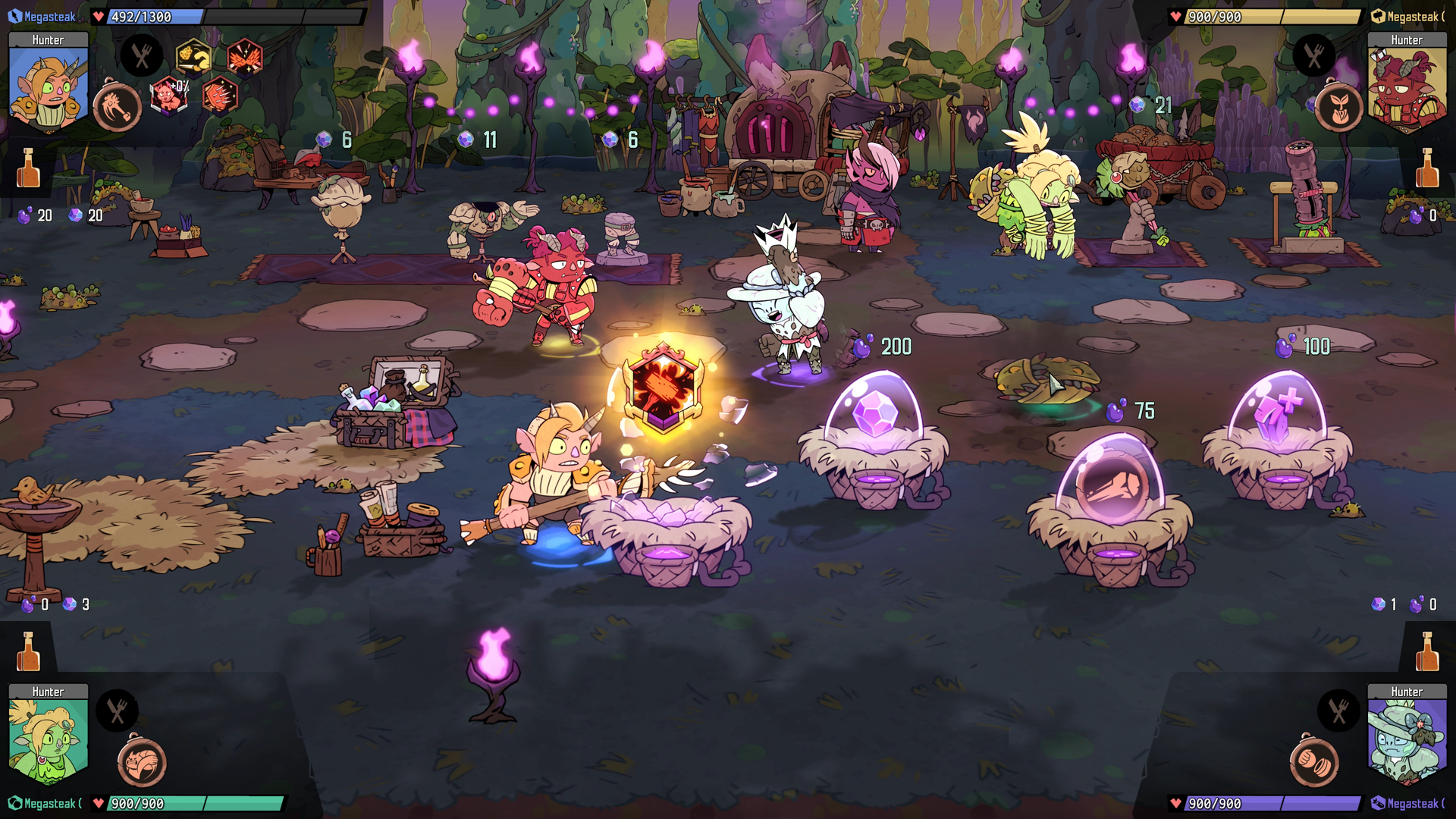 El sistema de progresión de Rotwood da para muchas más horas en el posgame.