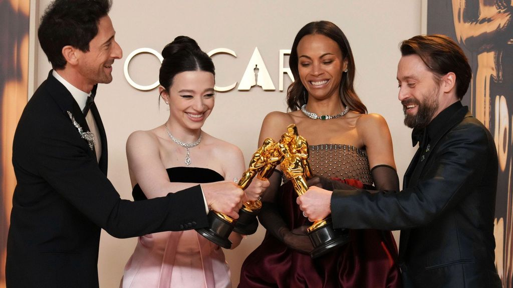 Los ganadores de los Oscar 2025: 'Anora' vence en una noche con muchas sorpresas