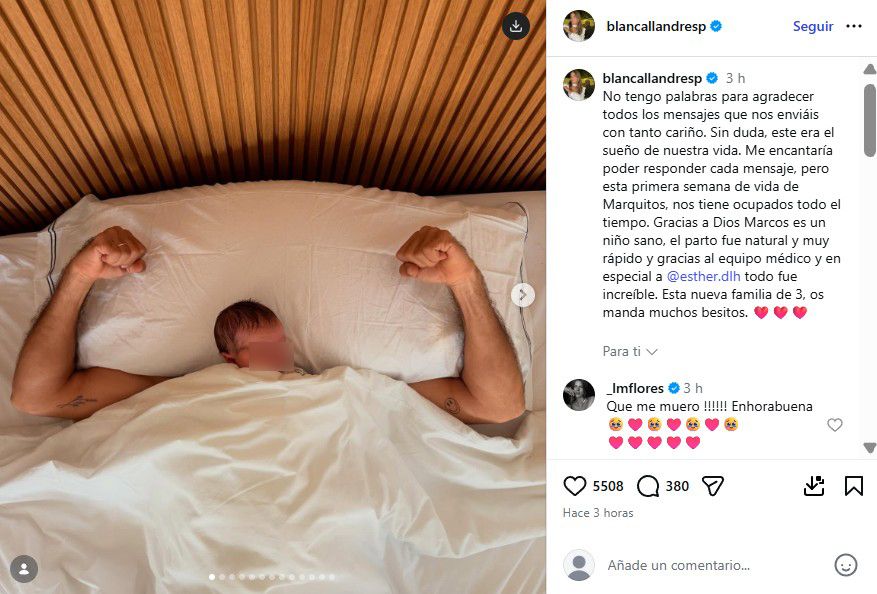 La divertida foto de Alberto Herrera junto a su hijo