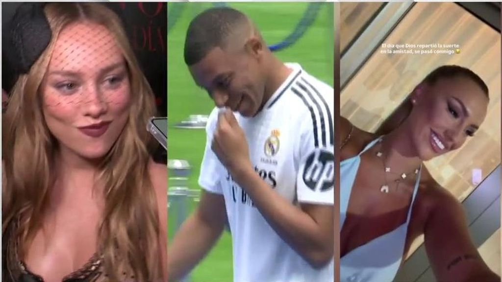 María Brun, de ‘LIDLT’, sobre la doble relación sentimental de Mbappé con ella y Ester Expósito, en exclusiva: “Si están juntos…”