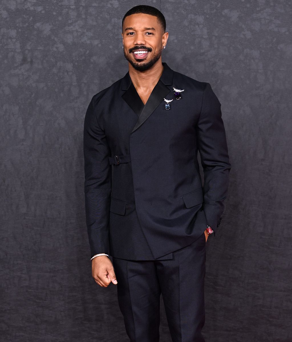 Michael B. Jordan en la premiere de 'Creed III'