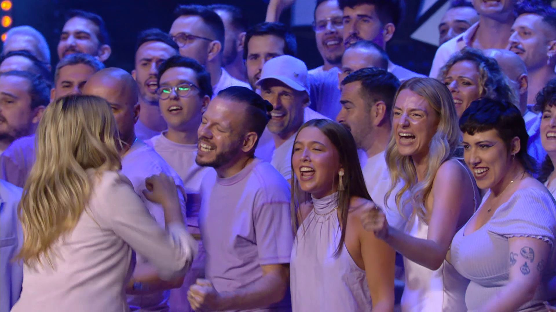 Modern Chopir, durante su actuación en 'Got Talent España'