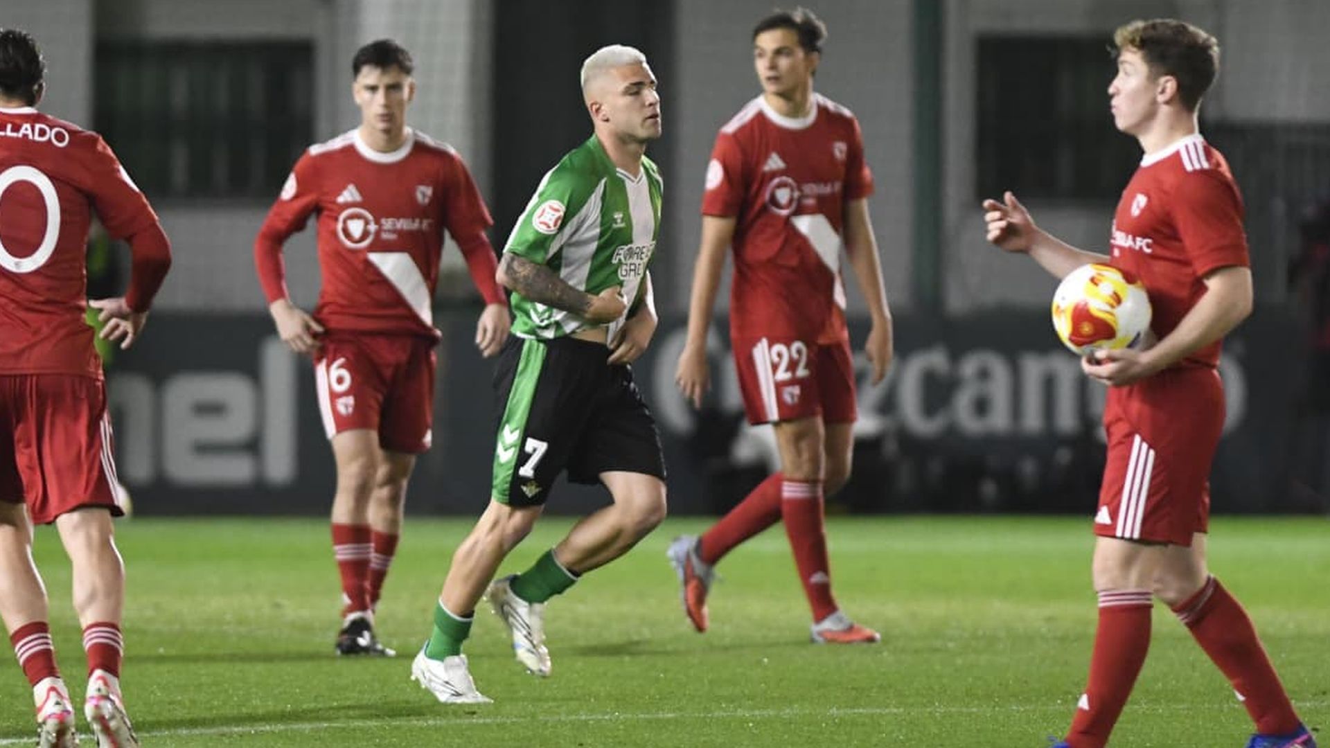 Pablo García, en el derbi chico