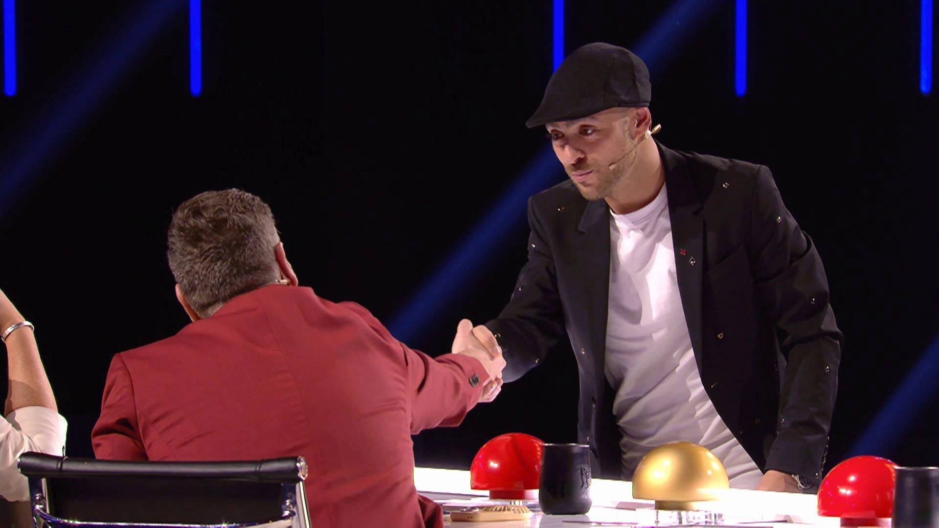 Rubén Muñoz, durante su actuación en 'Got Talent'