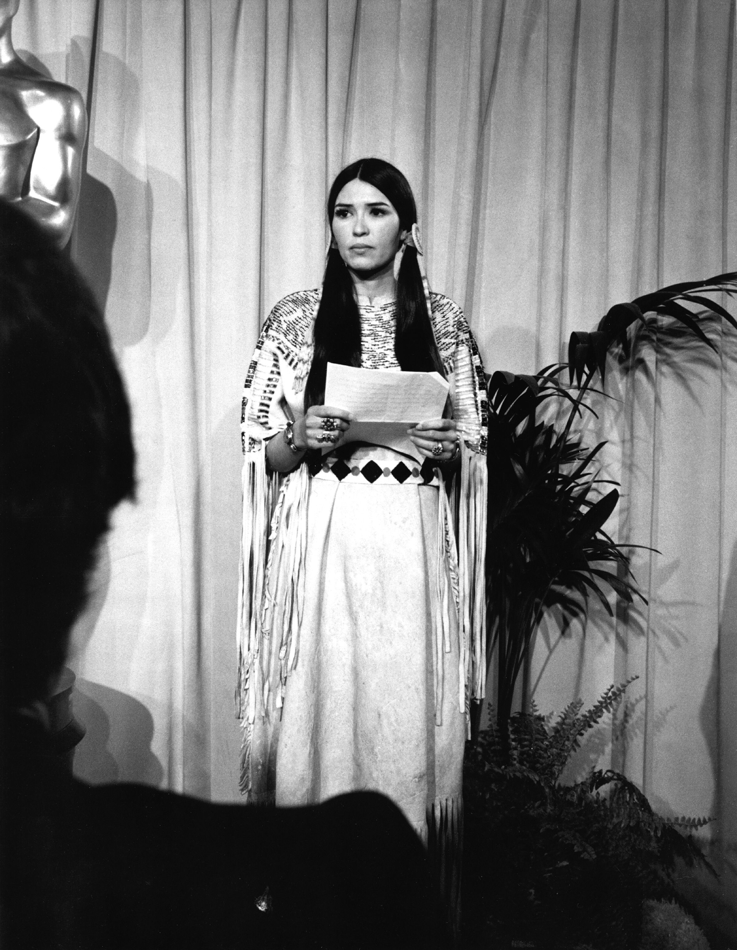 Sacheen Littlefeather en los Oscar