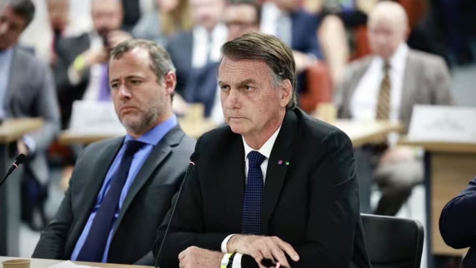 Una imagen del expresidente de Brasil, Jair Bolsonario Una imagen del expresidente de Brasil, Jair Bolsonario